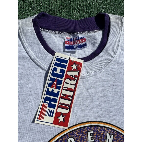 Vintage 90s Phoenix Suns Single Stitch Grey T-Shirt Trenche Ultra NWT Size XL - Picture 4 of 10